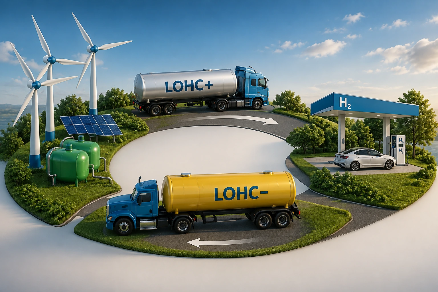 LOHC: Opportunities and Challenges in Hydrogen-Based Energy Storage